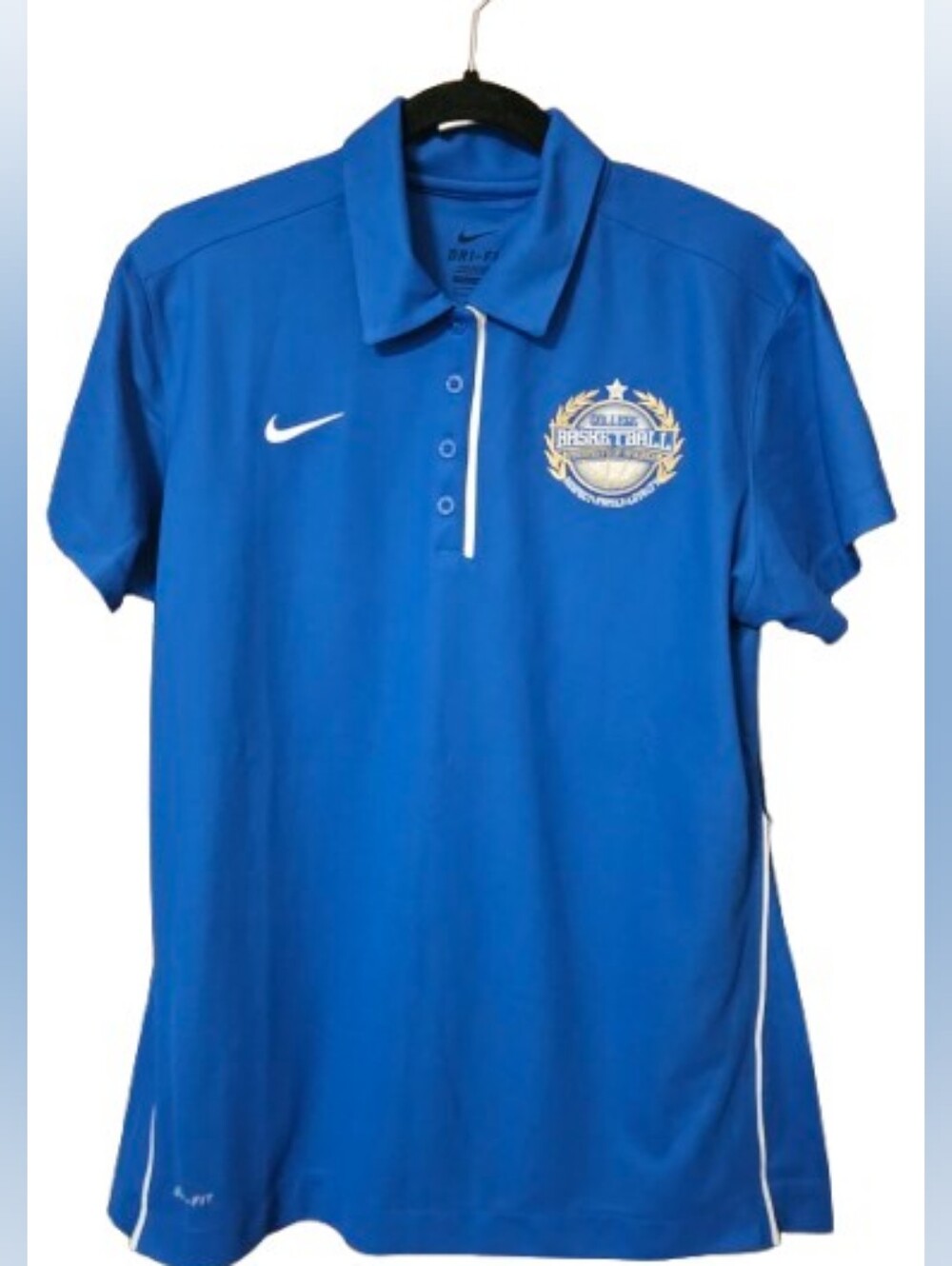 NWT Nike Official College Basketball Polo Shirt, Dri-fit